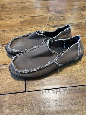 Men's Crocs Canvas Slip-On Shoes